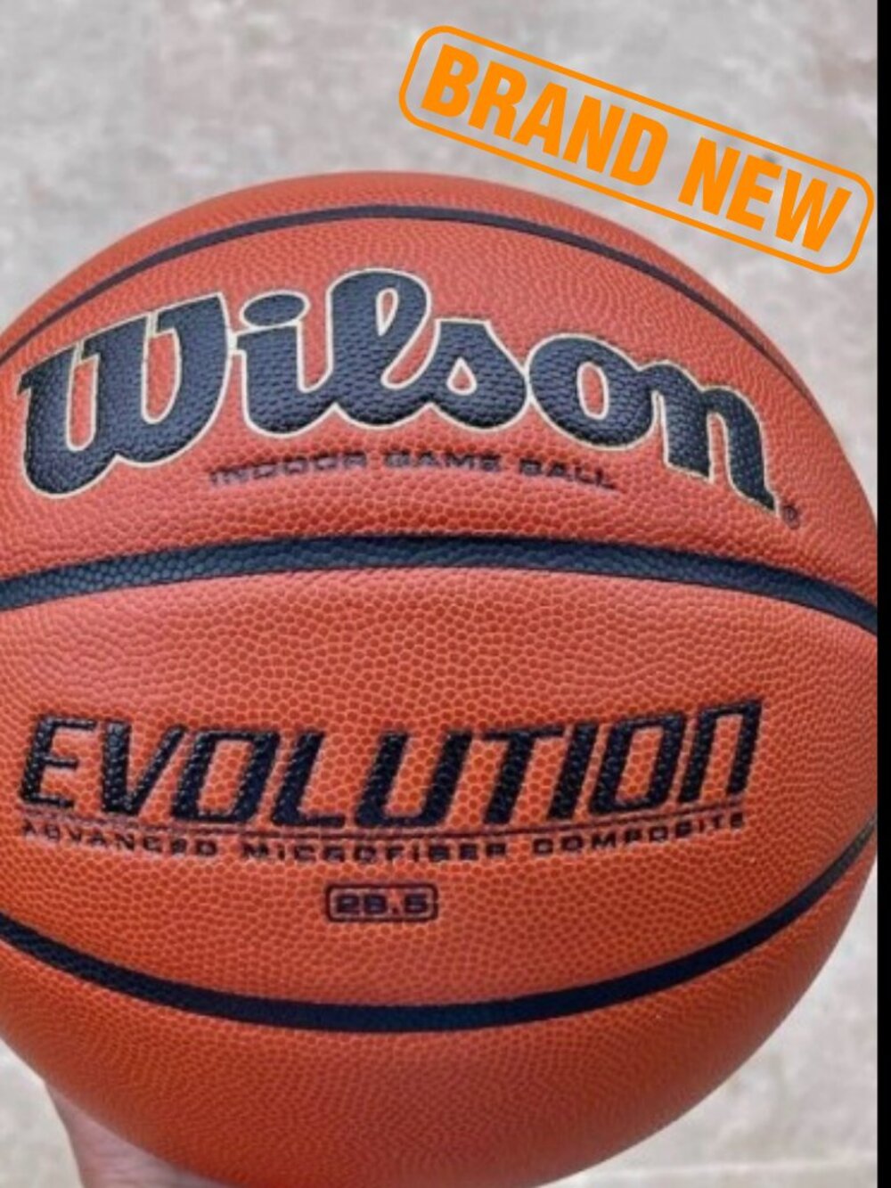Wilson Official Evolution Basketball - 28.5" new